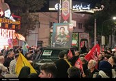 مراسم وداع با پیکر شهید سرافراز «یوسف محمدی» در زنجان برگزار شد