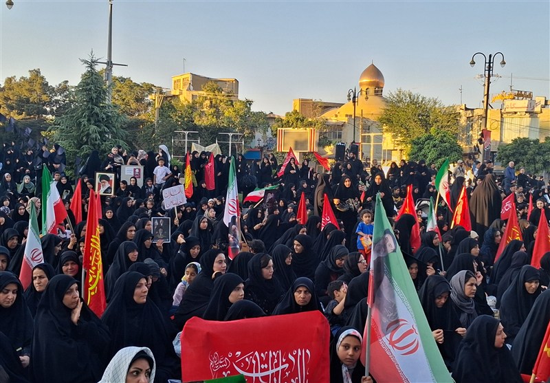 اخبار استان لرستان , استان لرستان , اخبار شهرستان بروجرد , بدرقه آقای شهید ایران , تشییع آیتاللهالعظمی سید علی خامنهای , شهید امام خامنه ای (ره) ,