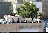مراسم تشییع پیکر مطهر آقای شهید ایران در مشهد - 1