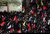 مراسم تشییع پیکر مطهر آقای شهید ایران در مشهد - 1
