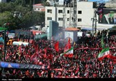 مراسم تشییع پیکر مطهر آقای شهید ایران در مشهد - 1