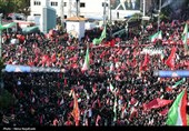 مراسم تشییع پیکر مطهر آقای شهید ایران در مشهد - 1
