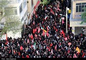 مراسم تشییع پیکر مطهر آقای شهید ایران در مشهد - 1