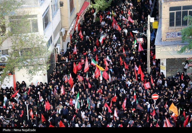 مراسم تشییع پیکر مطهر آقای شهید ایران در مشهد - 1