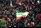 مراسم تشییع پیکر مطهر آقای شهید ایران در مشهد - 1
