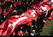 مراسم تشییع پیکر مطهر آقای شهید ایران در مشهد - 1