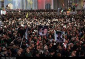 مراسم تشییع پیکر مطهر آقای شهید ایران در مشهد - 1