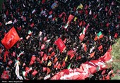 مراسم تشییع پیکر مطهر آقای شهید ایران در مشهد - 1