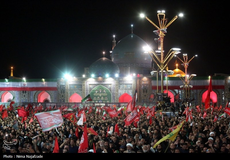 مراسم تشییع پیکر مطهر آقای شهید ایران در مشهد - 1