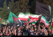 اجتماع بزرگ بادرودی‌ها در سوگ رهبر شهید ایران/طنین فریاد «انتقام»+تصاویر