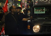 مراسم وداع با پیکر شهید یوسف محمدی در زنجان