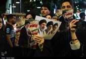 مراسم وداع با پیکر شهید یوسف محمدی در زنجان