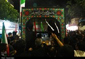 مراسم وداع با پیکر شهید یوسف محمدی در زنجان