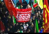 مراسم وداع با پیکر شهید یوسف محمدی در زنجان