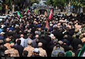 مراسم تشییع پیکر شهید یوسف محمدی- زنجان