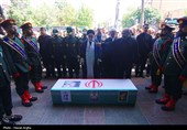 مراسم تشییع پیکر شهید یوسف محمدی- زنجان