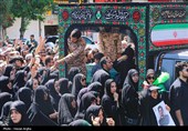 مراسم تشییع پیکر شهید یوسف محمدی- زنجان