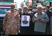 مراسم تشییع پیکر شهید یوسف محمدی- زنجان