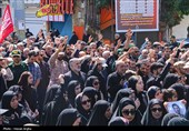 مراسم تشییع پیکر شهید یوسف محمدی- زنجان