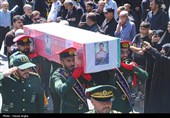 مراسم تشییع پیکر شهید یوسف محمدی- زنجان