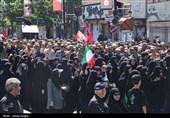 مراسم تشییع پیکر شهید یوسف محمدی- زنجان