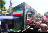 مراسم تشییع پیکر شهید یوسف محمدی- زنجان