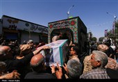 مراسم تشییع پیکر شهید یوسف محمدی- زنجان