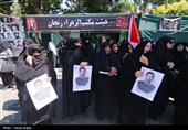 مراسم تشییع پیکر شهید یوسف محمدی- زنجان