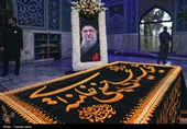 آماده سازی قبر مطهر رهبر شهید انقلاب