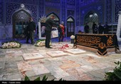 آماده سازی قبر مطهر رهبر شهید انقلاب