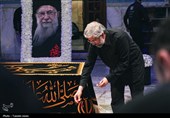 آماده سازی قبر مطهر رهبر شهید انقلاب