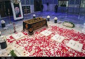 آماده سازی قبر مطهر رهبر شهید انقلاب