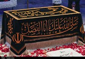 آماده سازی قبر مطهر رهبر شهید انقلاب