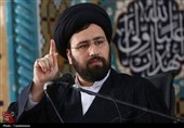 نوه امام خمینی(ره): هر کس پیام دوستی به آمریکا بفرستد دهانش خبیث و نجس است