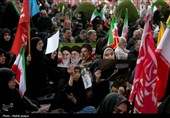 اشک و حماسه؛ وداع اصفهان با رهبر شهید