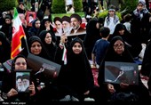 اشک و حماسه؛ وداع اصفهان با رهبر شهید