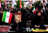 اشک و حماسه؛ وداع اصفهان با رهبر شهید
