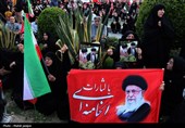 اشک و حماسه؛ وداع اصفهان با رهبر شهید
