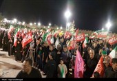 بیرجند؛ اجتماع مردمی و بدرقه شهید علیرضا بالیده