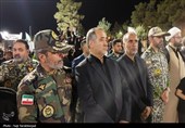 بیرجند؛ اجتماع مردمی و بدرقه شهید علیرضا بالیده