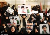 بزرگداشت شهید امام خامنه‌ای در حرم حضرت معصومه(س)