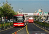 طرح جدید شهرداری تهران برای مسیر خط یک بی‌.آر.تی