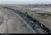 شانزدهمین کاروان «عشاق‌الحسین» از بندرامام راهی کربلا شد