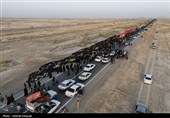 شانزدهمین کاروان «عشاق‌الحسین» از بندرامام راهی کربلا شد