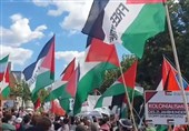 تظاهرات مردم آلمان در حمایت از فلسطین