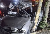 مرگ جوان 30 ساله در تصادف با درخت؛ ایمنی خودرو باز هم قربانی گرفت