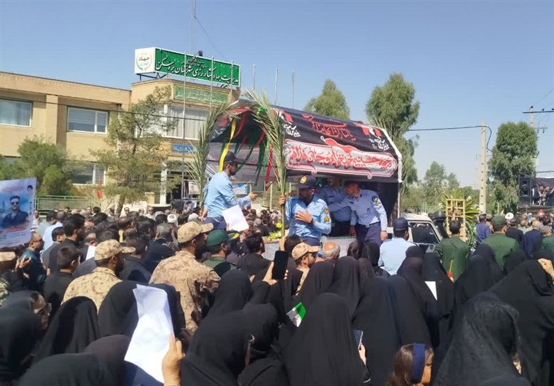 خراسان رضوی , اخبار استان خراسان رضوی , مشهد مقدس , شهید , تشییع شهدا , مراسم تشییع , جنگ آمریکا و رژیم صهیونیستی علیه ایران , شهدای مدافع وطن , 