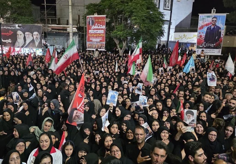 خراسان رضوی , اخبار استان خراسان رضوی , مشهد مقدس , شهید , تشییع شهدا , مراسم تشییع , جنگ آمریکا و رژیم صهیونیستی علیه ایران , شهدای مدافع وطن , 