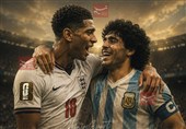 تکرار رکورد مارادونا توسط بلینگام در جام جهانی بعد از 40 سال