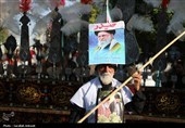 عزاداری هیئات مذهبی کرمان در بزرگداشت آقای شهید ایران